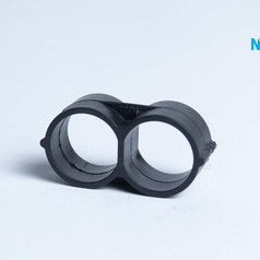 End Stop 16mm 8 Shape